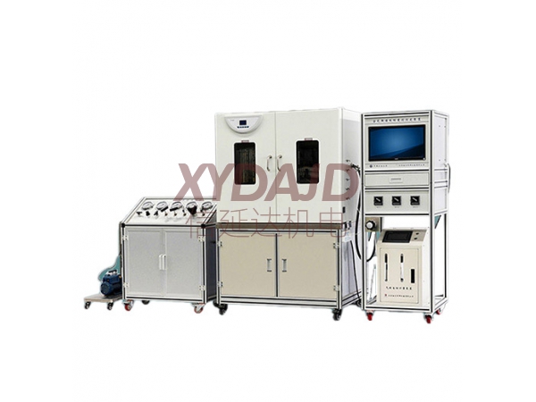 Gas coal adsorption deformation measurement device